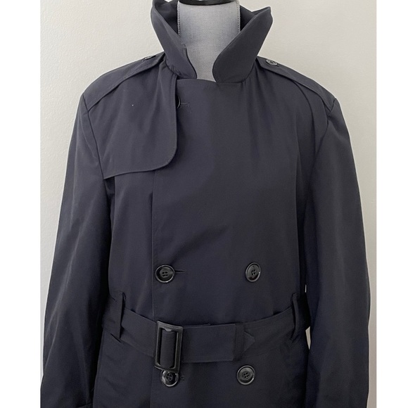 💖HP💖 STEARLINGWEAR of BOSTON MILITARY TRENCH COAT - Picture 4 of 8
